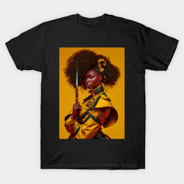 Samurai - #004 T-Shirt by diegosilva.arts